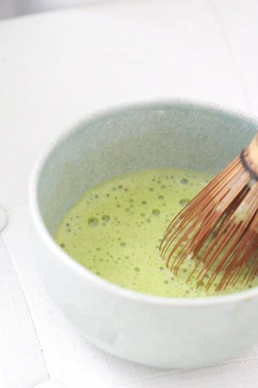 Turquoise Matcha Bowl