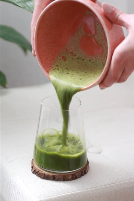 Coral Matcha Bowl