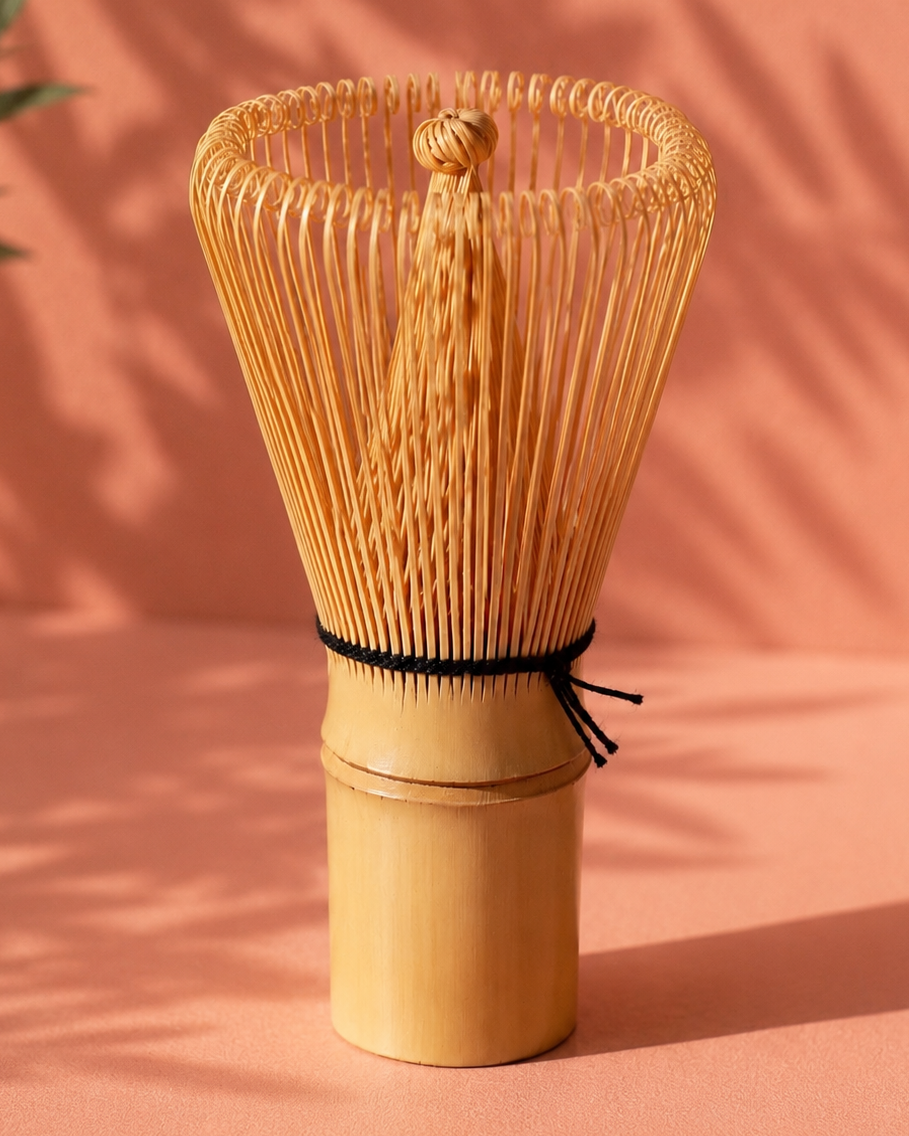 Bamboo Matcha Whisk 120 Prongs