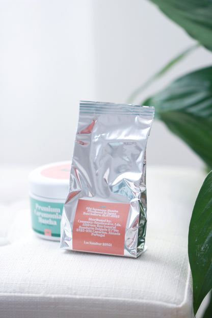 Premium Ceremonial Matcha From Japan In Europe Inner Bag